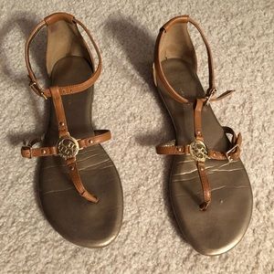 BCBGeneration brown leather sandals